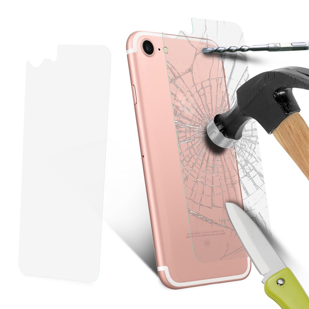 0.3mm Tempered Glass Back Protector Film for iPhone 7 4.7 (Straight Edge)-8