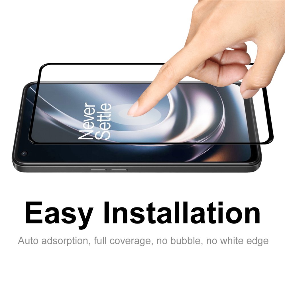 ENKAY HAT PRINCE For OnePlus Nord CE 2 Lite 5G 0.26mm 2.5D Arc Edge Full Glue High Aluminium-silicon Glass Film 9H Full Screen Protector-2