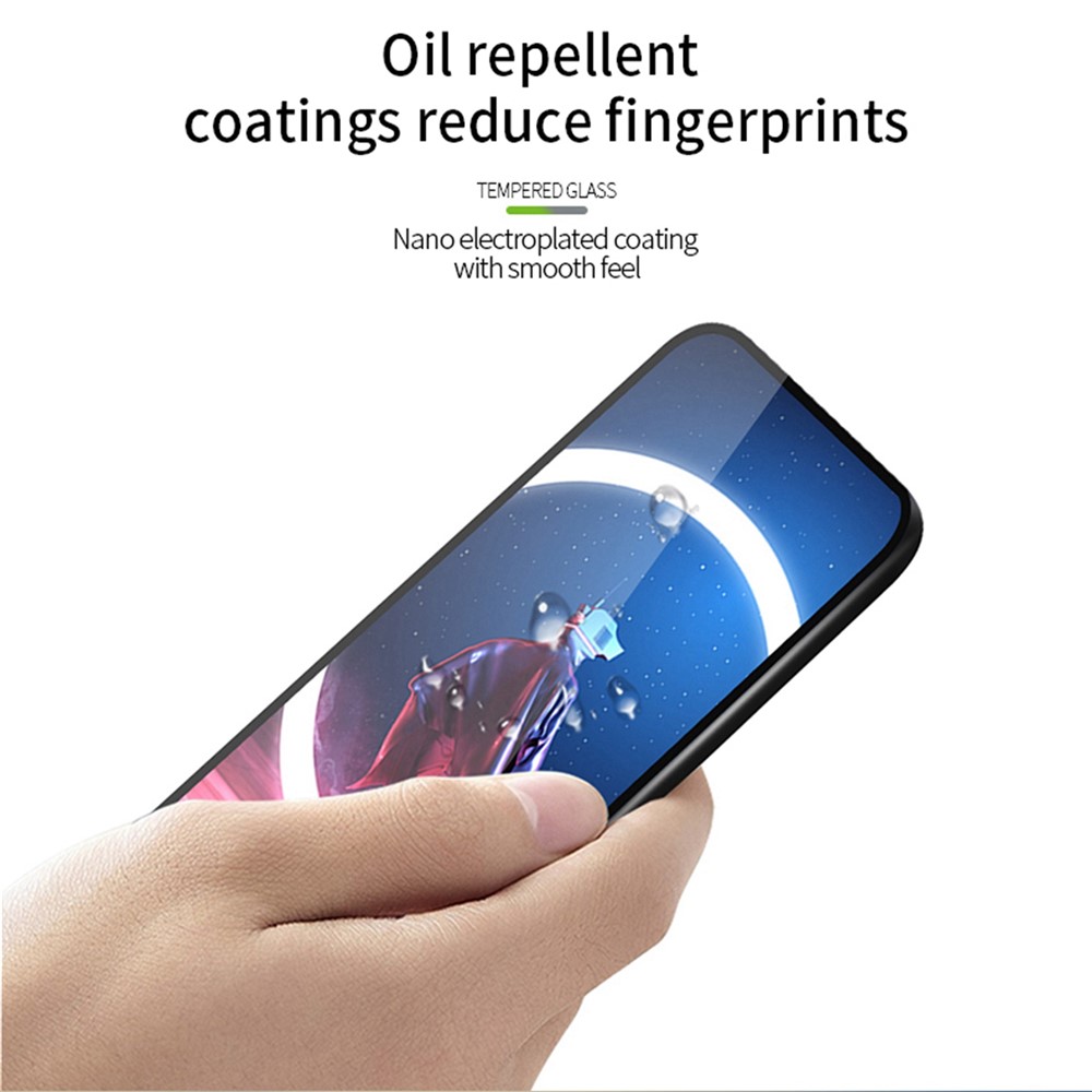 PINWUYO JK Tempered Glass Film Series-2 for ZTE nubia Red Magic 7S Pro 5G Full Glue Anti-explosion Full Screen Protector-9