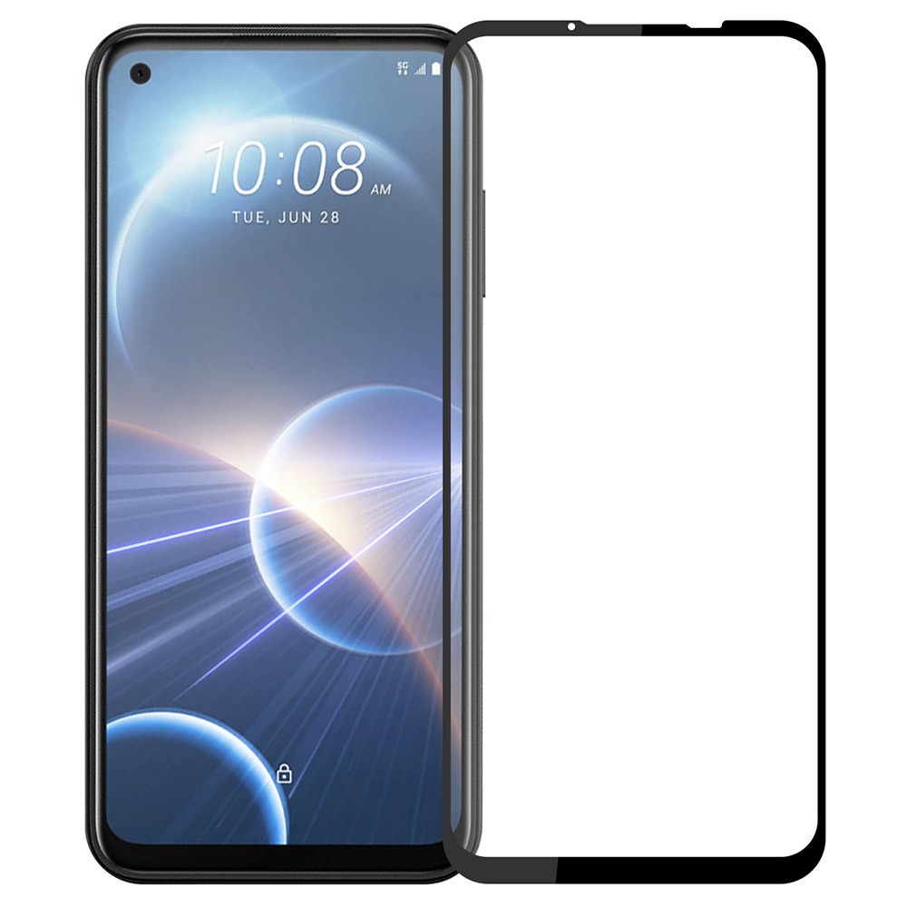 PINWUYO JK Tempered Glass Film Series-2 for HTC Desire 22 Pro 5G Full Glue Full Cover Explosion-proof Screen Protector-1