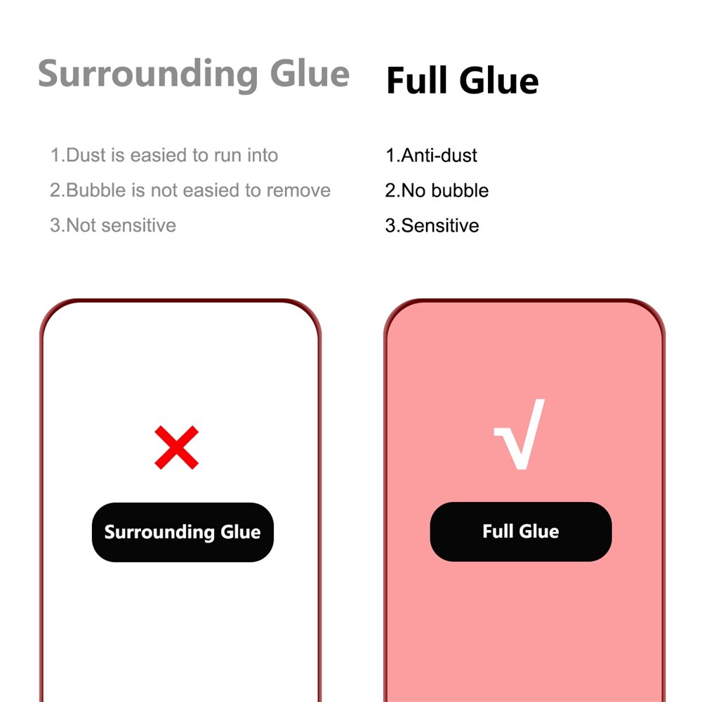 ENKAY HAT PRINCE For iPhone 14 Pro Max 6.7 inch High Aluminium-silicon Glass Full Screen Protector 6D Silk Printing Anti-explosion Full Glue Film-3