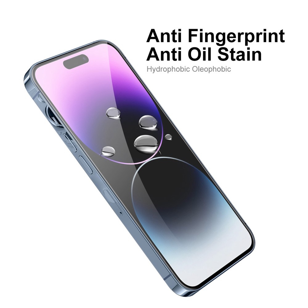 ENKAY HAT PRINCE For iPhone 14 Pro Max 6.7 inch High Aluminium-silicon Glass Full Screen Protector 6D Silk Printing Anti-explosion Full Glue Film-5