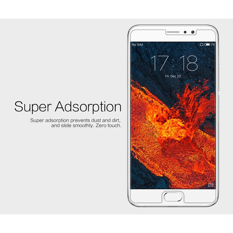 NILLKIN HD Clear Screen Protector Anti-fingerprint Guard Film for Meizu Pro 6 Plus-4