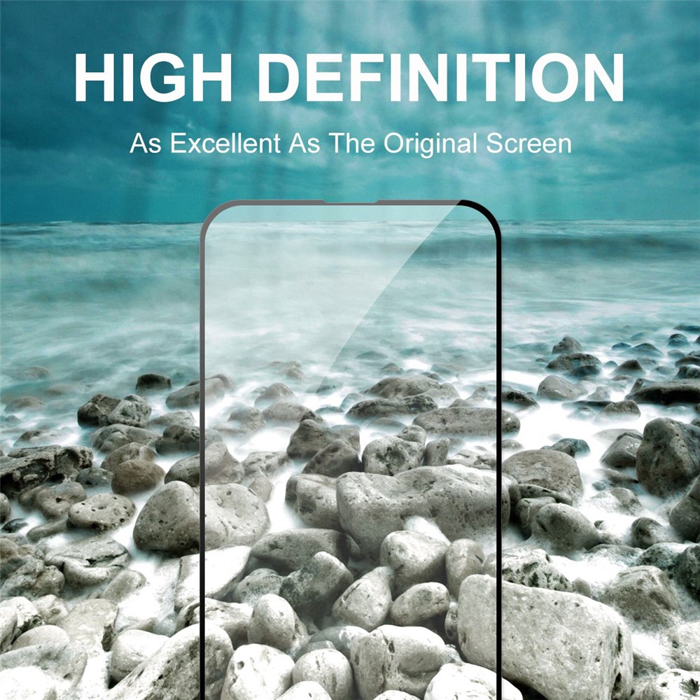 ENKAY HAT PRINCE For iPhone 14 Max 6.7 inch Full Glue Full Screen Protector Anti-explosion 2.5D Arc Edge 0.26mm 9H High Aluminium-silicon Glass Film-7
