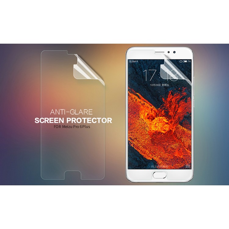 NILLKIN Matte Anti-scratch Protection Film Screen Cover for Meizu Pro 6 Plus-3