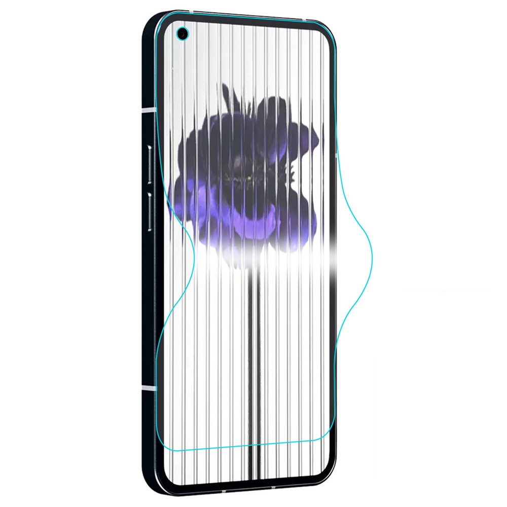 ENKAY HAT PRINCE for Nothing phone (1) 5G Anti-dust HD Soft TPE+PET+TPU Hydrogel Film Full Glue Transparent Protective Screen Protector-1
