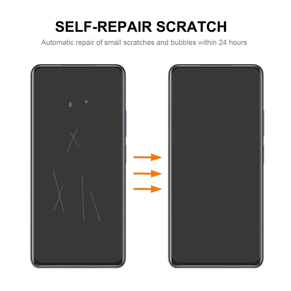ENKAY HAT PRINCE for Nothing phone (1) 5G Anti-dust HD Soft TPE+PET+TPU Hydrogel Film Full Glue Transparent Protective Screen Protector-3