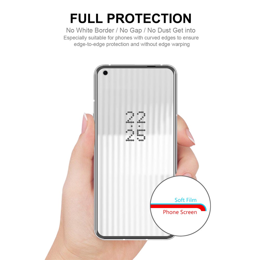 ENKAY HAT PRINCE 2Pcs / Pack for Nothing phone (1) 5G HD Soft TPE+PET+TPU Hydrogel Film Full Glue Transparent Anti-fingerprint Screen Protector-4