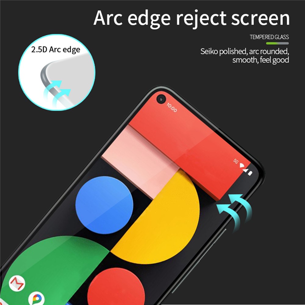 PINWUYO JK Tempered Glass Film Series-2 for Google Pixel 7 5G Full Glue 9H Hardness Shatter-proof Full Screen Protector-6