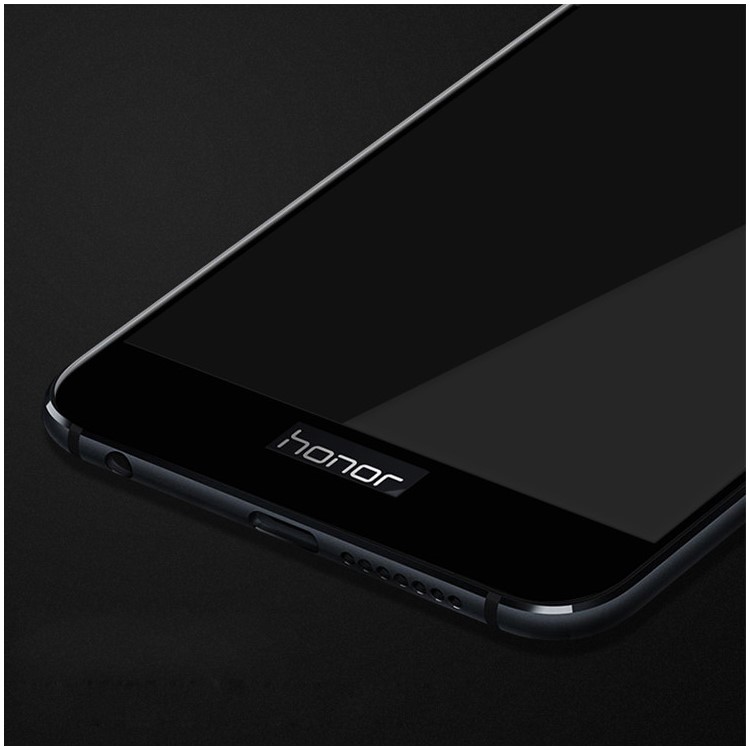 MOFI 0.2mm Full Coverage Tempered Glass Screen Protector for Huawei Honor 8 - Black-1