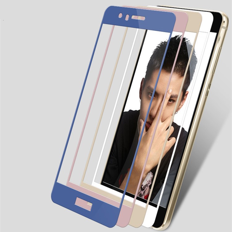 MOFI 0.2mm Full Coverage Tempered Glass Screen Protector for Huawei Honor 8 - Black-2