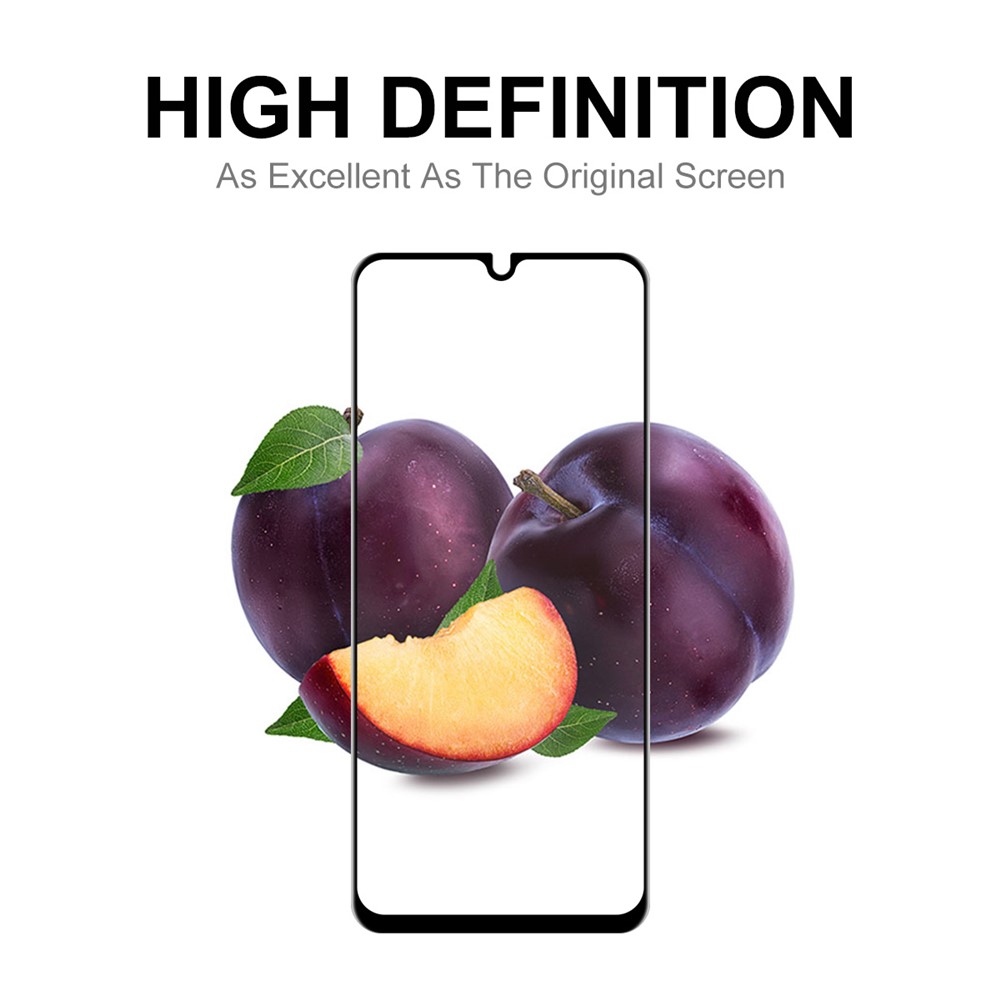 ENKAY HAT PRINCE For Xiaomi Poco C40 4G Full Screen Protector 6D Silk Printing Full Glue High Aluminium-silicon Glass Anti-explosion Film-7