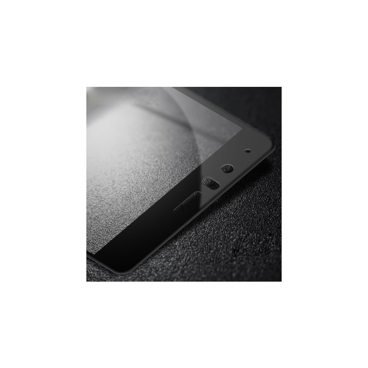 MOFI Full Coverage Tempered Glass Screen Film Anti-explosion for Huawei Honor V8 - Black-1