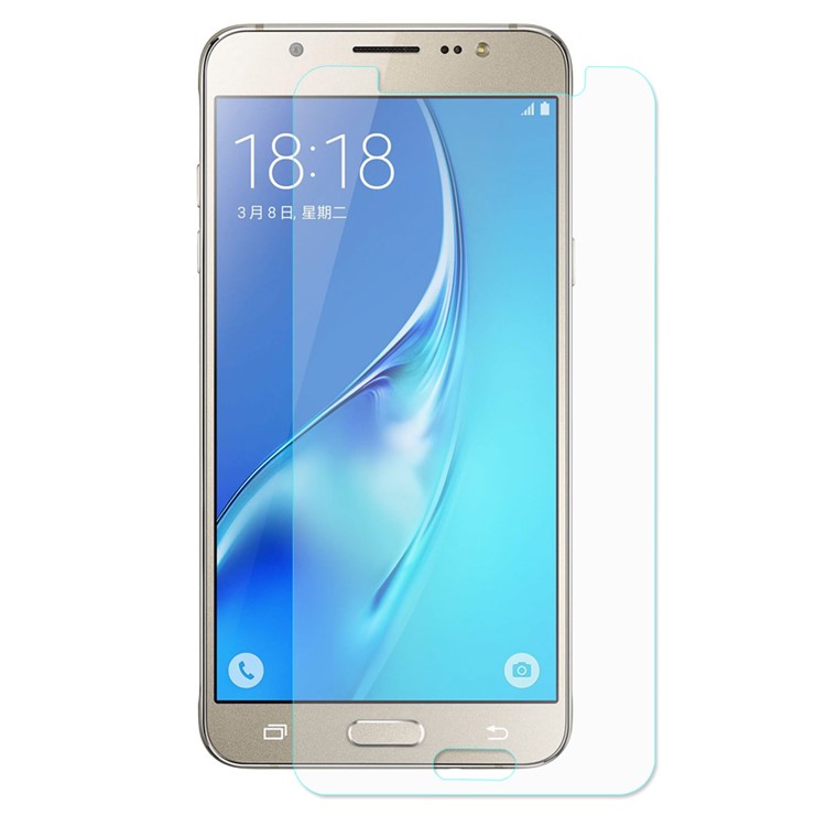 HAT PRINCE 0.26mm Tempered Glass Screen Protector for Samsung Galaxy J5 (2016) J510 (Arc Edge)-2