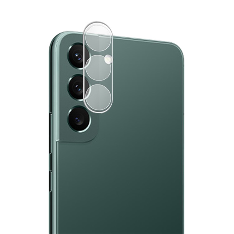 Mocolo Para Samsung Galaxy S23 Protetor de Lente de Cobertura Completa da Câmera, Impressão de Seda HD Filme de Proteção de Lente de Vidro Temperado - Transparente-2