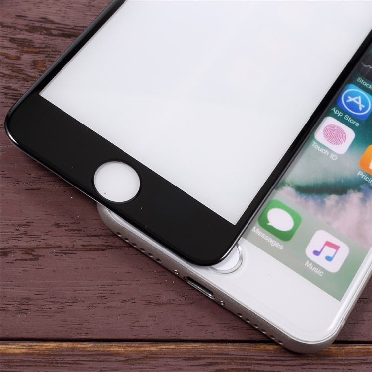 KANJIAN 0.26mm 3D Curved Full Cover Tempered Glass Screen Protector for iPhone 7 Plus - Black-5