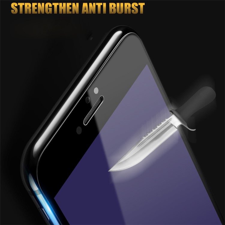WUW 2.5D Anti-blue-ray Tempered Glass Screen Protector for iPhone 7 Plus Anti-explosion - Black-5