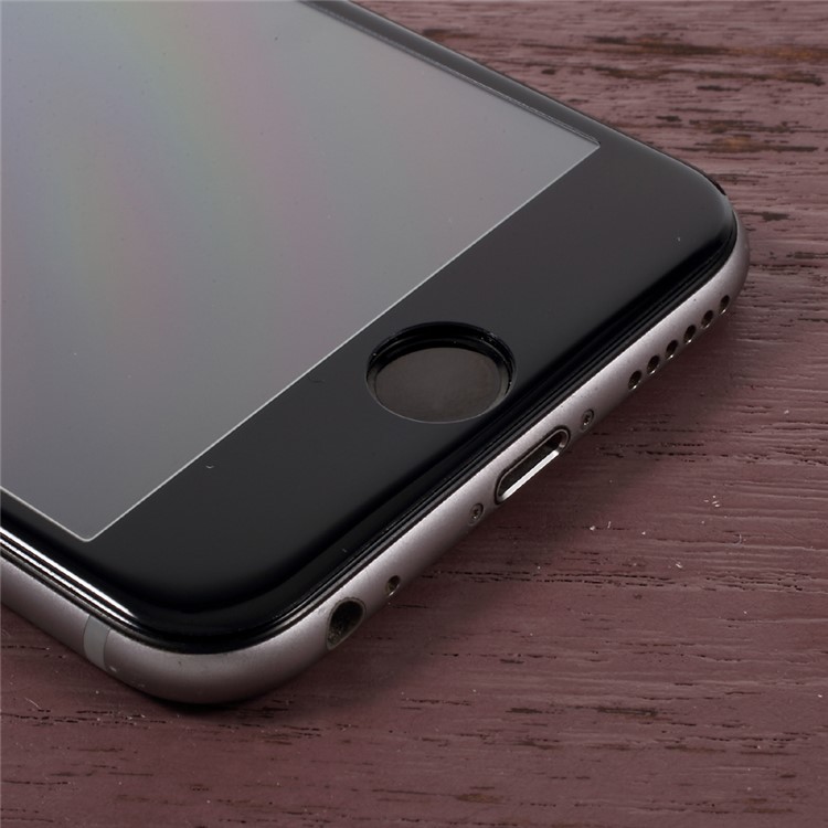 KANJIAN Anti-blue-ray Tempered Corning Glass Screen Guard 3D Curved for iPhone 7 Plus - Black-6