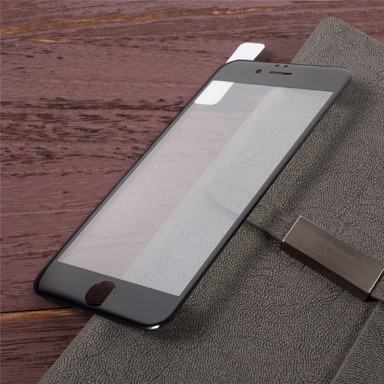 KANJIAN Anti-blue-ray Tempered Corning Glass Screen Guard 3D Curved for iPhone 7 Plus - Black-8