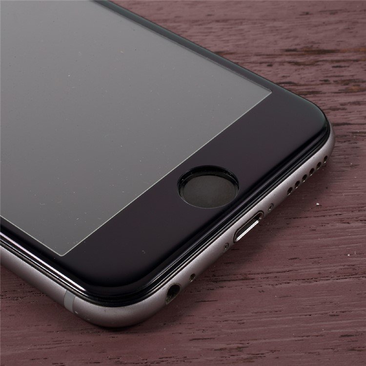KANJIAN 0.18mm PET Soft Edges Full Tempered Glass Screen Protector for iPhone 6s 6 - Black-6