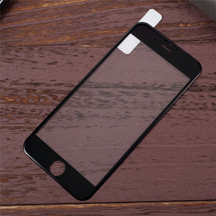 KANJIAN 0.18mm PET Soft Edges Full Tempered Glass Screen Protector for iPhone 6s Plus/6 Plus - Black-1