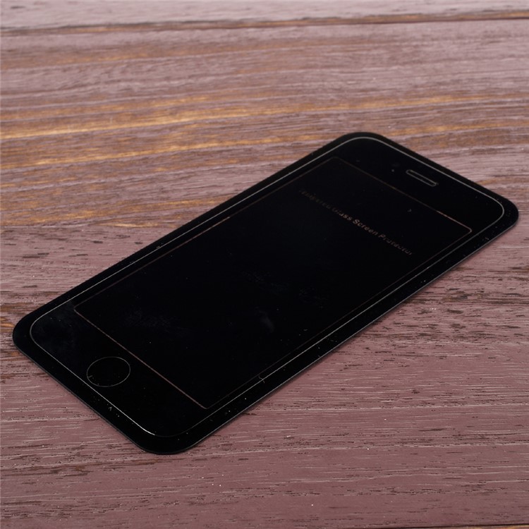 KANJIAN 0.26mm Complete Cover Tempered Glass Screen Protector for iPhone 6s 6 - Black-7