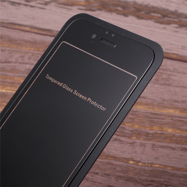 KANJIAN for iPhone 7 4.7 Full Size Tempered Glass Screen Protective Film 0.26mm - Black-4