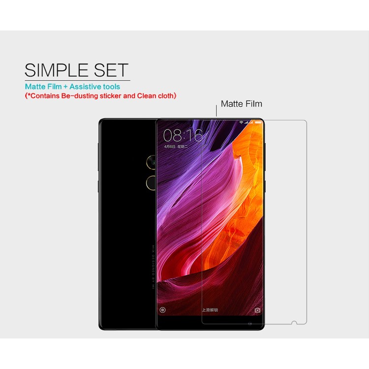 NILLKIN for Xiaomi Mi Mix Matte Anti-scratch LCD Screen Protector Mobile Phone Film-6