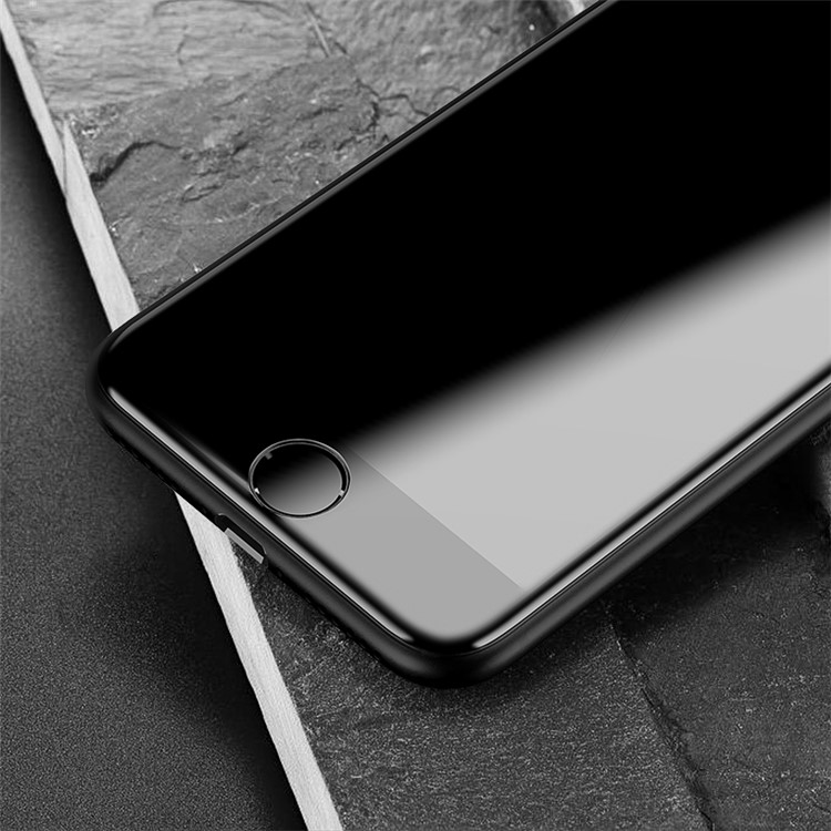 CAFELE 3D Curved Tempered Glass Screen Film Full Cover for iPhone 7 4.7 Inch - Black-5