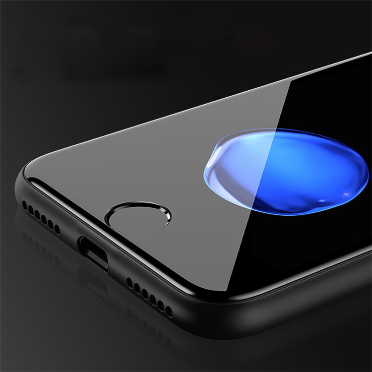 CAFELE 3D Curved Tempered Glass Screen Film Full Cover for iPhone 7 4.7 Inch - Black-6