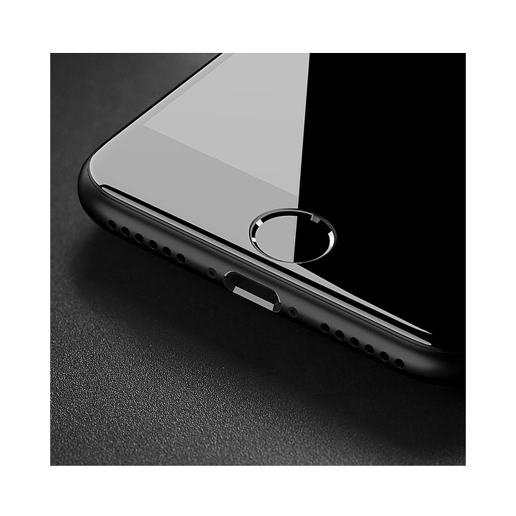 CAFELE 3D Curved Tempered Glass Screen Film Full Cover for iPhone 7 4.7 Inch - Black-8