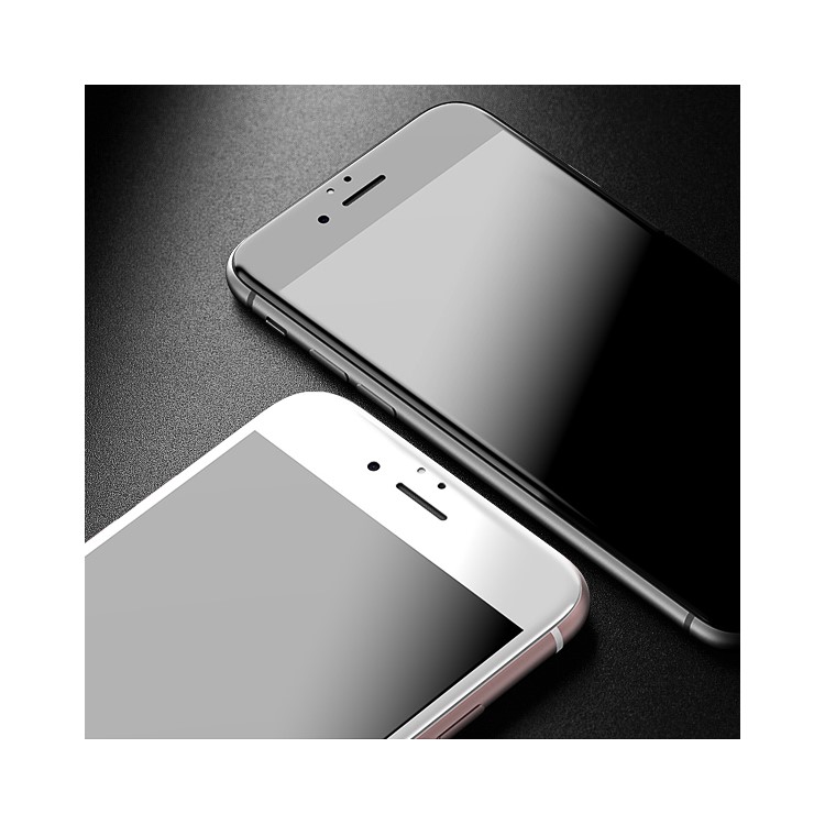 CAFELE for iPhone 6s/6 4.7 3D Curved Carbon Fiber Tempered Glass Screen Guard Full Size - Black-1