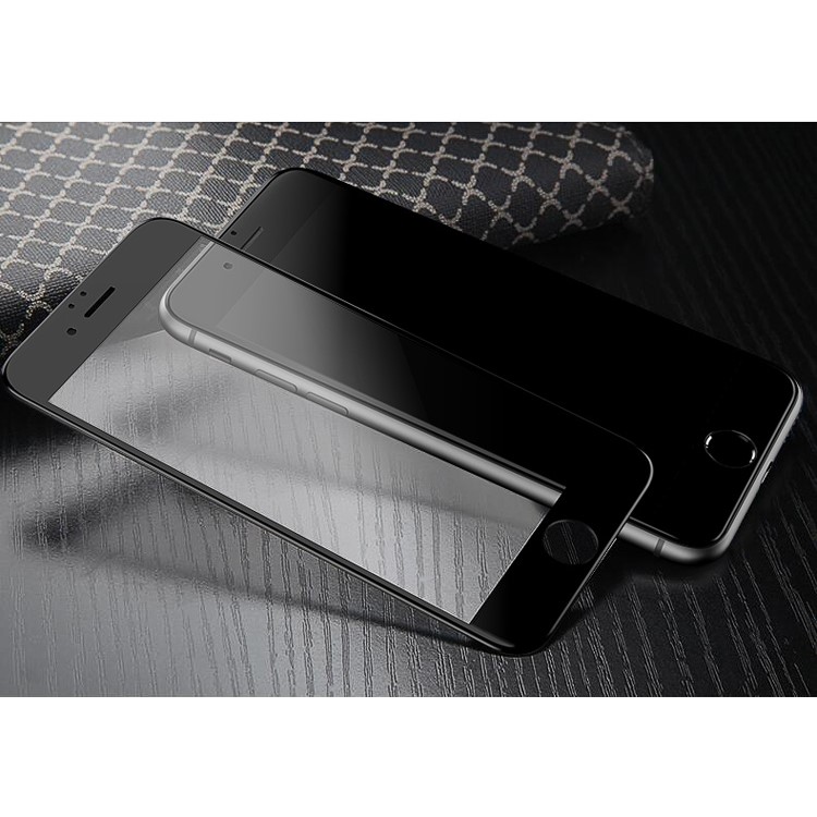 CAFELE for iPhone 6s/6 4.7 3D Curved Carbon Fiber Tempered Glass Screen Guard Full Size - Black-9