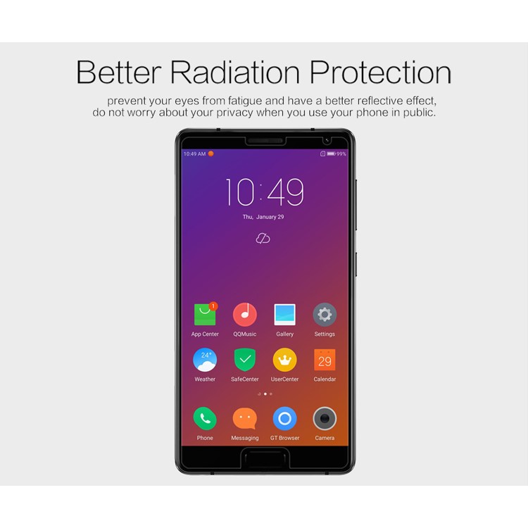 NILLKIN for Lenovo ZUK Edge Matte Anti-scratch LCD Screen Protector Mobile Phone Film-4