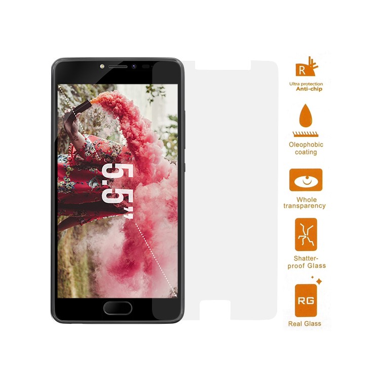 For Wiko U Feel Fab 0.3mm Cellphone Tempered Glass Screen Protector Film (Arc Edge)-1