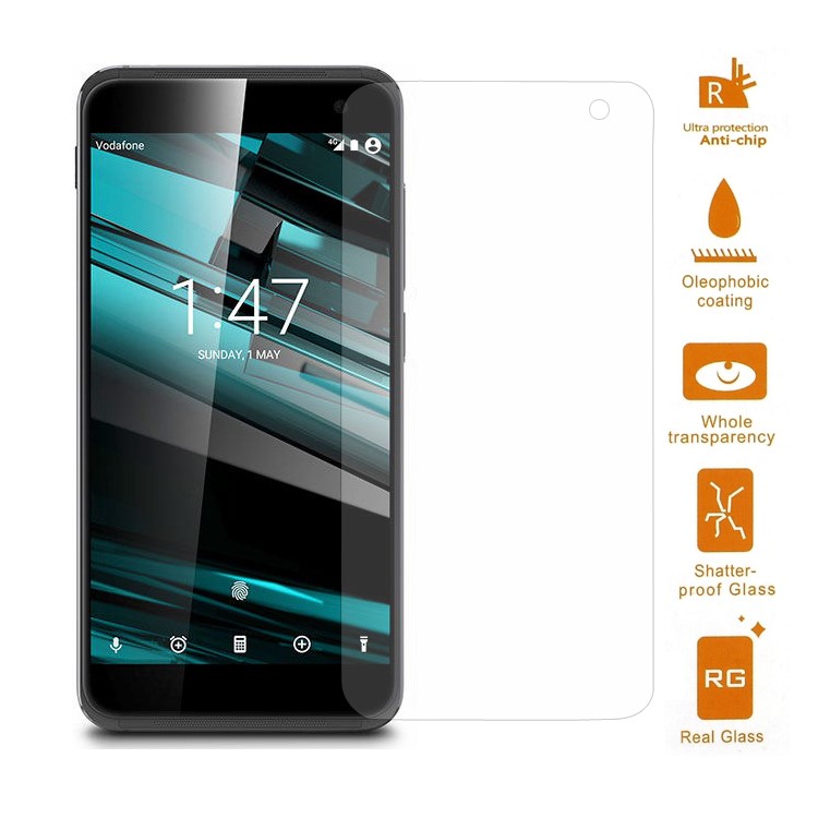Tempered Glass Screen Guard 0.3mm Arc Edge for Vodafone Smart Platinum 7-1