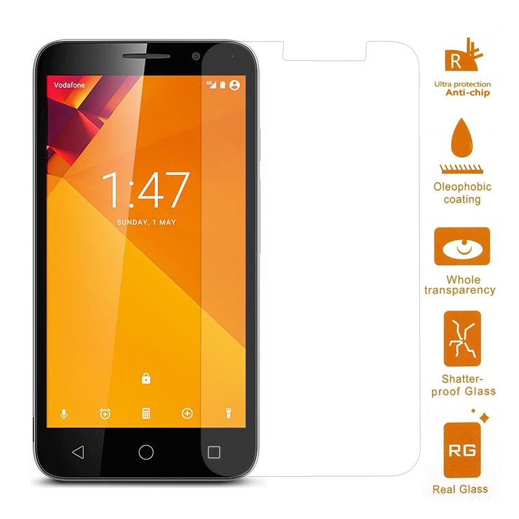 0.3mm Screen Guard for Vodafone Smart Turbo 7 Tempered Glass Film Arc Edge-1