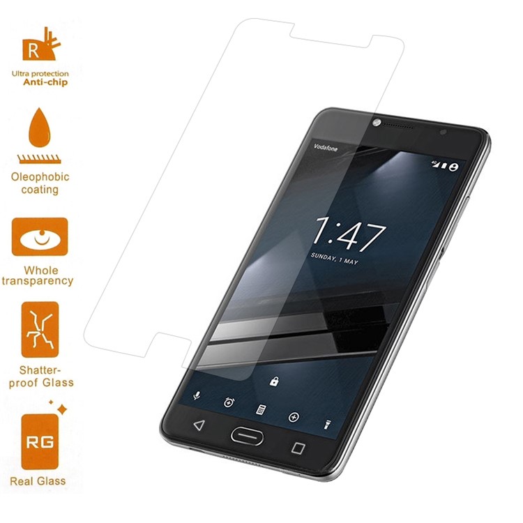 Screen Protector Tempered Glass Guard 0.3mm for Vodafone Smart Ultra 7-1