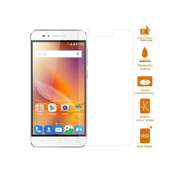 For ZTE Blade A610 0.3mm Tempered Glass Mobile Screen Protector Guard (Arc Edge)-1