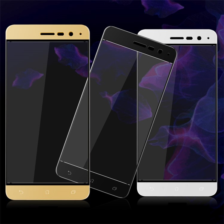 IMAK Full Cover Tempered Glass Mobile Screen Protector for Asus Zenfone 3 ZE520KL - Black-5