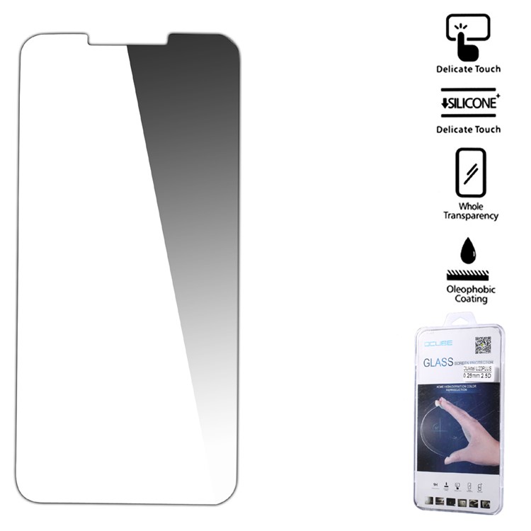 OCUBE 0.26mm Tempered Glass Screen Protector Shield Film for Oukitel U20 Plus Arc Edge-1