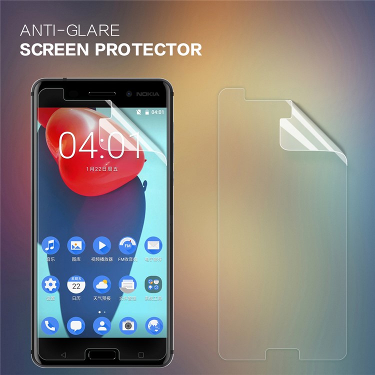 NILLKIN for Nokia 6 Matte Anti-scratch LCD Screen Protector Mobile Guard Film-1
