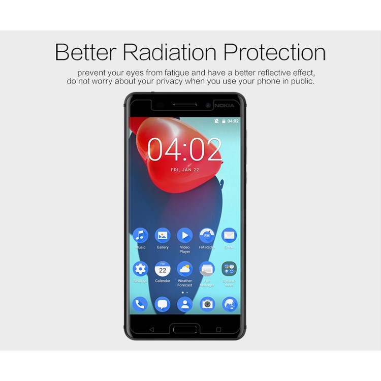 NILLKIN for Nokia 6 Matte Anti-scratch LCD Screen Protector Mobile Guard Film-4