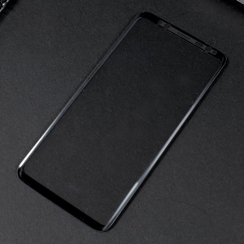 Pour Samsung Galaxy S8 Couverture Complète Couverture Mobile Temper D'écran de Verre Trempé Protecteur - le Noir-4