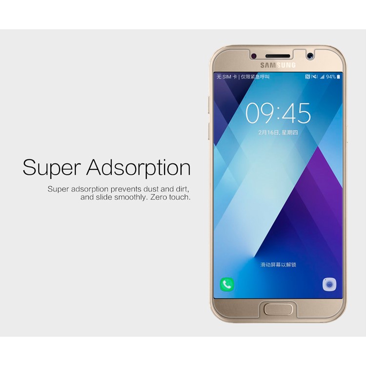 NILLKIN for Samsung Galaxy A5 (2017) HD Clear Anti-fingerprint LCD Screen Protector Film-4