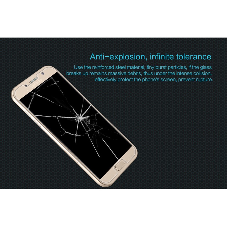 NILLKIN Amazing H for Samsung Galaxy A5 (2017) Tempered Glass Screen Protector Anti-explosion 9H-5