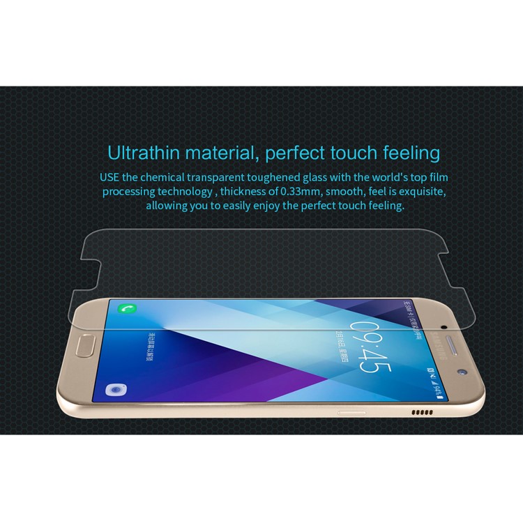 NILLKIN Amazing H for Samsung Galaxy A5 (2017) Tempered Glass Screen Protector Anti-explosion 9H-6