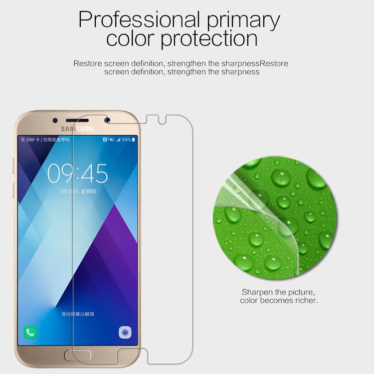 NILLKIN for Samsung Galaxy A7 (2017) Anti-fingerprint HD Clear Mobile Screen Protector Film-3