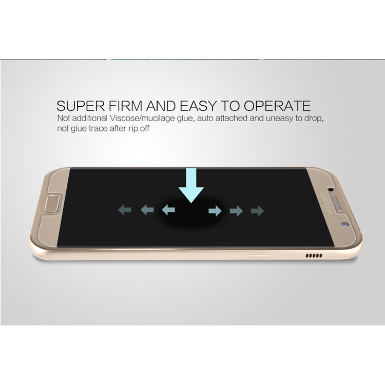 NILLKIN Amazing H+PRO Tempered Glass Screen Protector for Samsung Galaxy A7 (2017), Nanometer Anti-Explosion-10