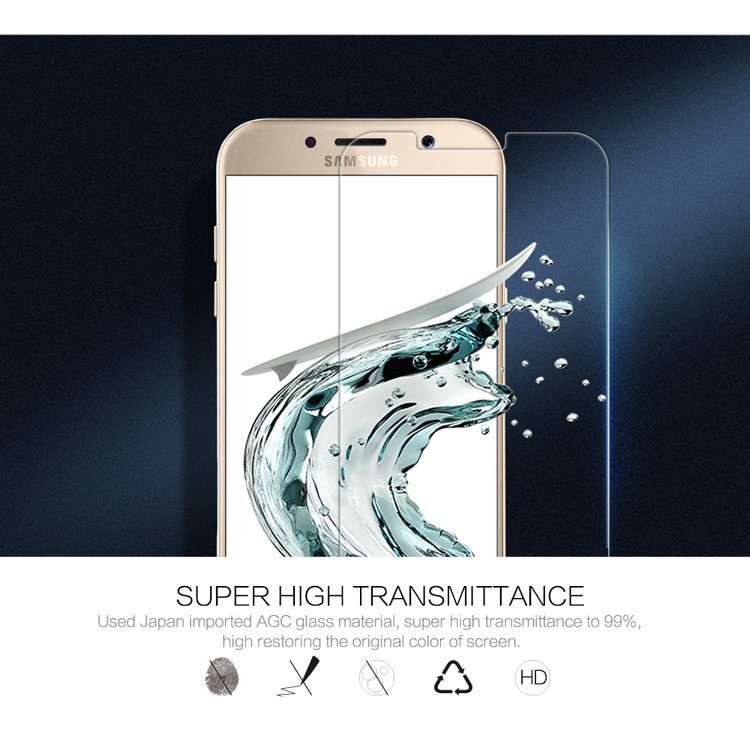 NILLKIN Amazing H+PRO Tempered Glass Screen Protector for Samsung Galaxy A7 (2017), Nanometer Anti-Explosion-7